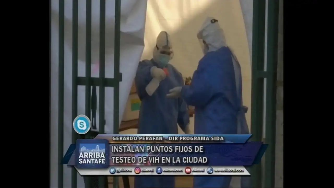 Instalan puntos fijos de testeo de VIH en la ciudad