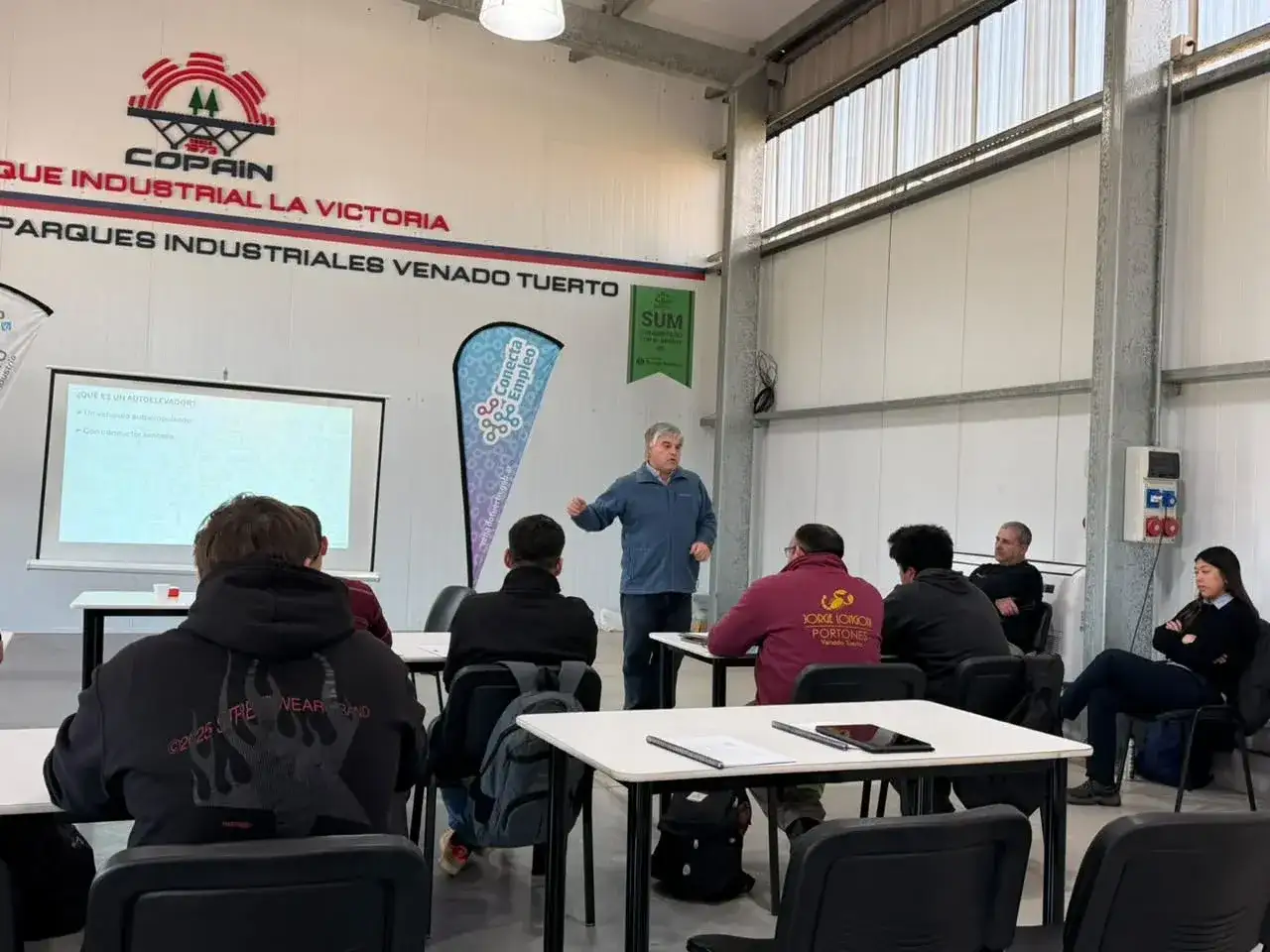 Capacitación presencial.