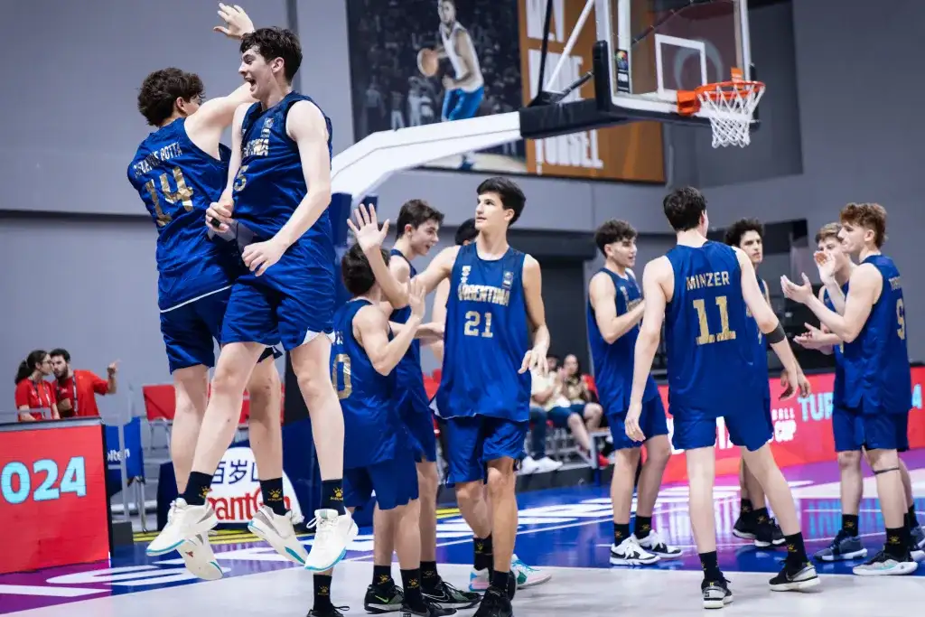 Argentina, con Dominé, terminó 10° en el Mundial U17