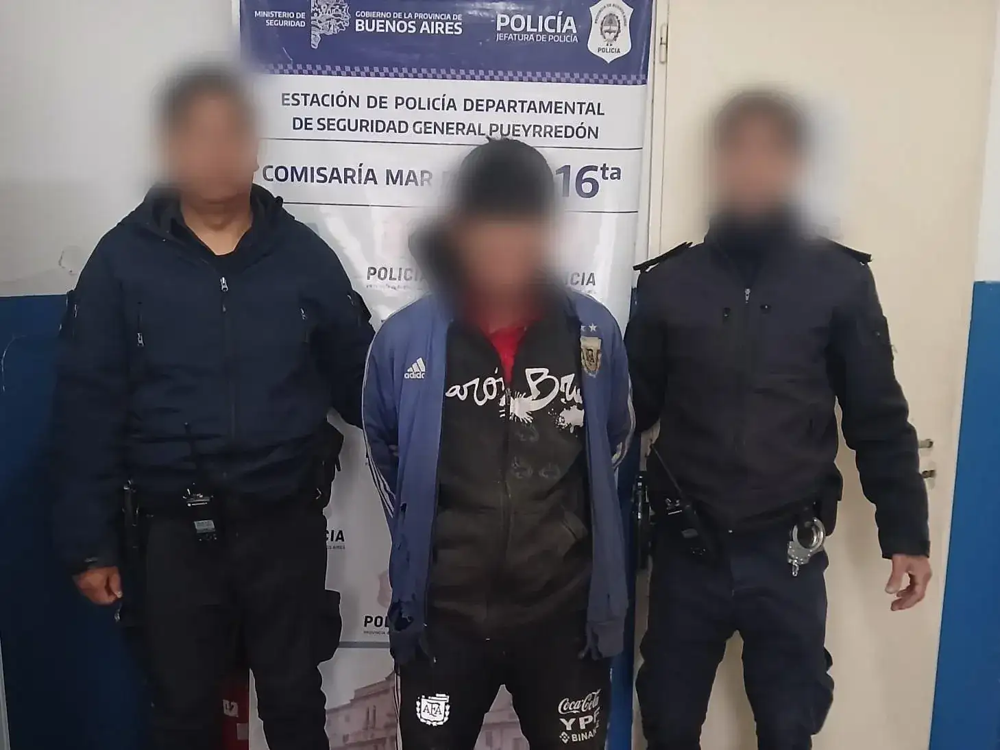 Capturaron al “Chorro de Agua”: lo sorprendieron con medidores sustraídos