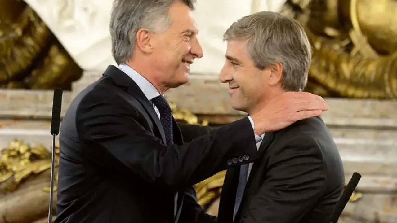 Mauricio Macri y Luis Caputo