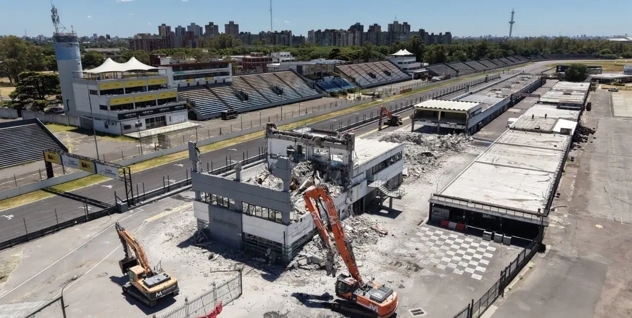 Renovación histórica en el Autódromo porteño: boxes, pista y tecnología de punta. Foto: Gentileza Carburando