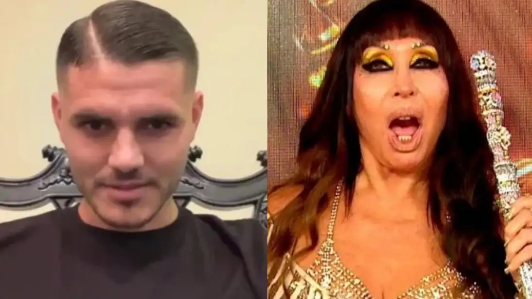 Ahora Moria Casán opinó que Mauro Icardi es un “sometido y cholulo, camuflado de superado”