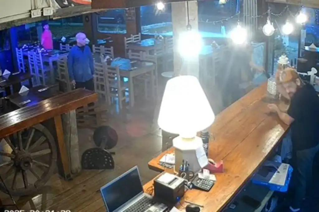Amenazó al dueño de un comercio