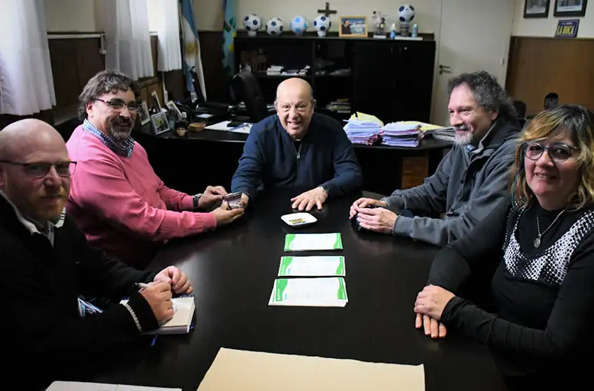Paredi recibió al administrador de las Unidades Turísticas de Chapadmalal