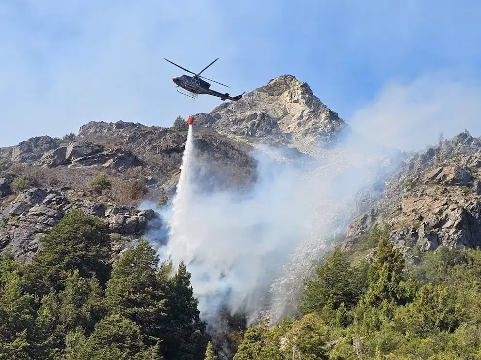 Los aviones hídricos que trabajaron durante los combates