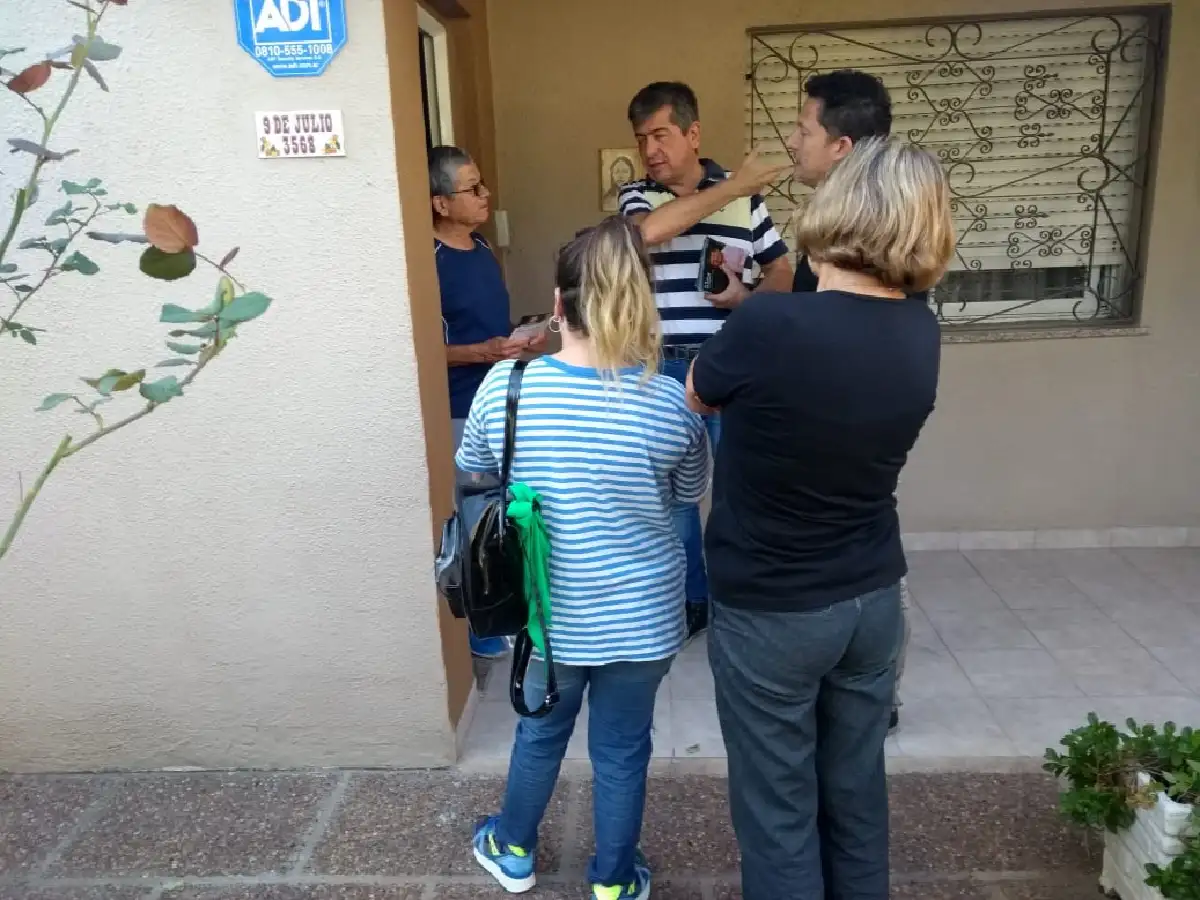 Canalis de campaña en Bº Dos Hermanos  