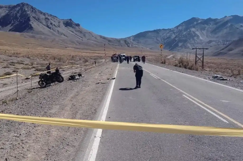 Trágico accidente en Mendoza: murió un motoquero tras intentar esquivar una liebre