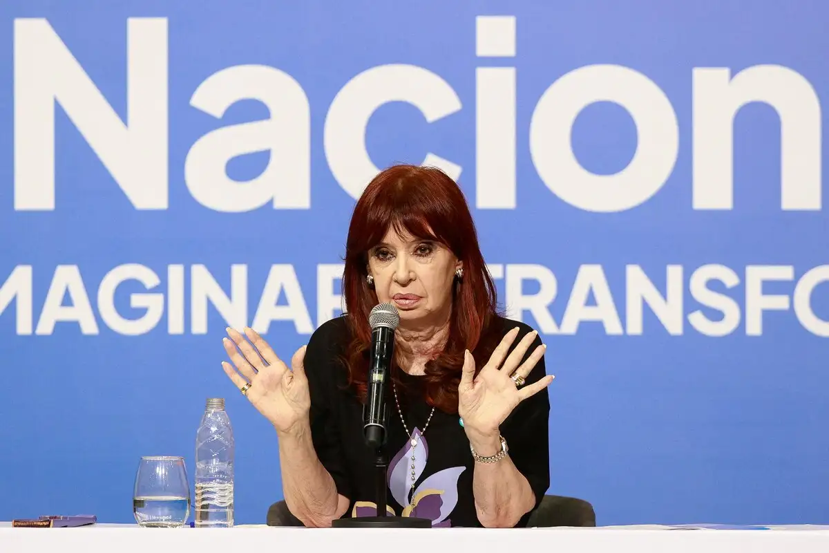 Cristina Kirchner reapareció en acto en la UBA. Foto: REUTERS/Matias Baglietto
