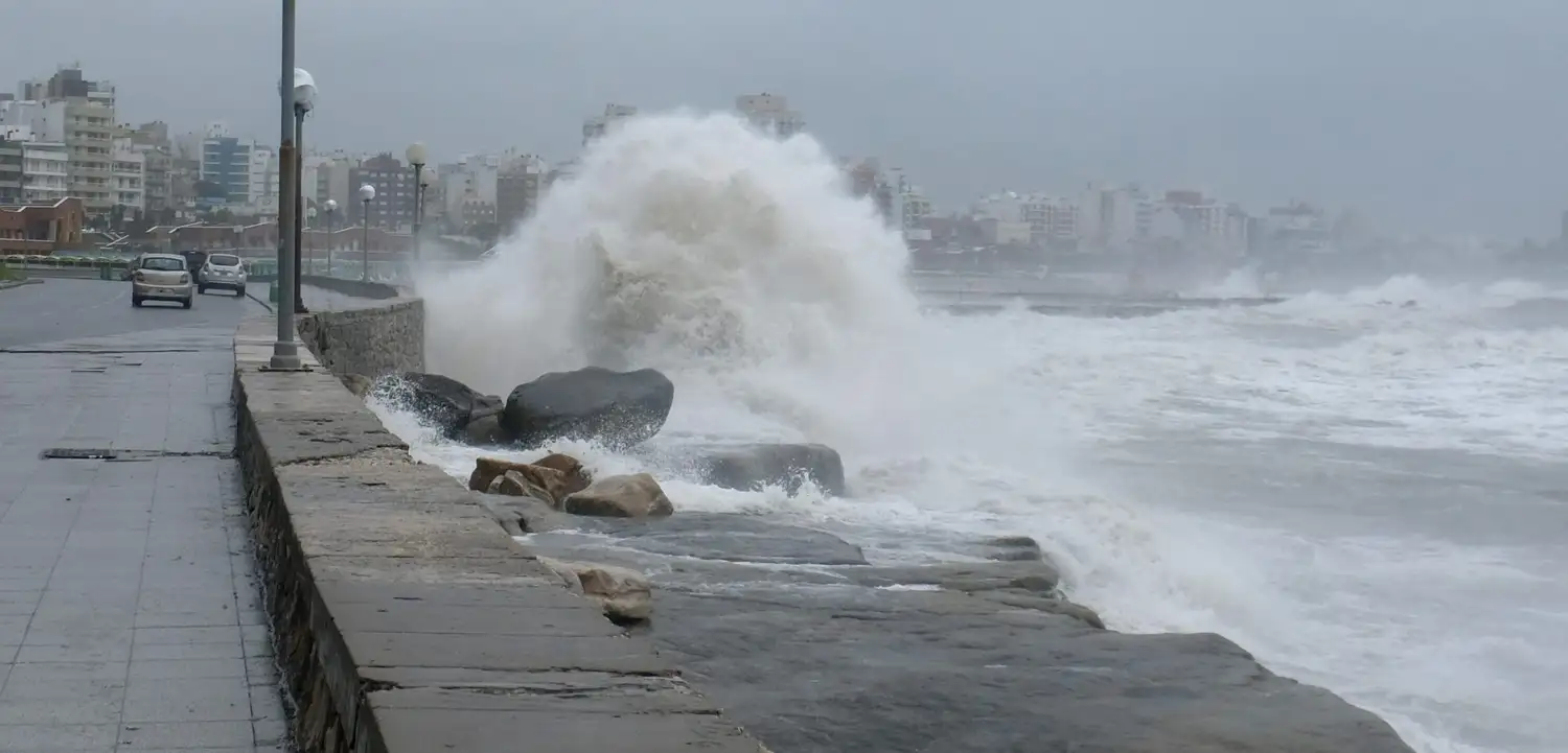 Persiste el pronóstico de lluvia y viento para las próximas horas