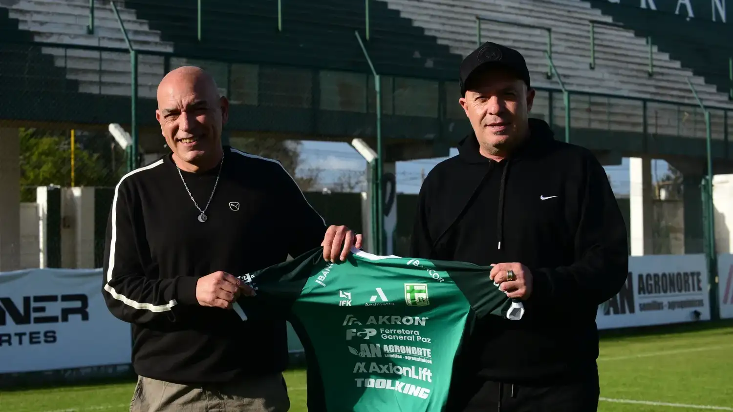 Diego Burkhard y Marcelo Vazquez.