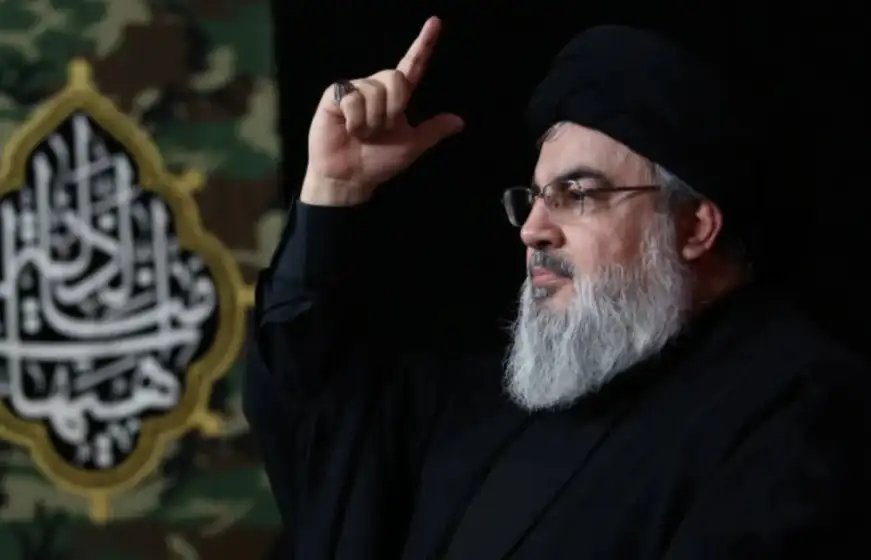 Hassan Nasrallah, líder del grupo terrorista Hezbollah