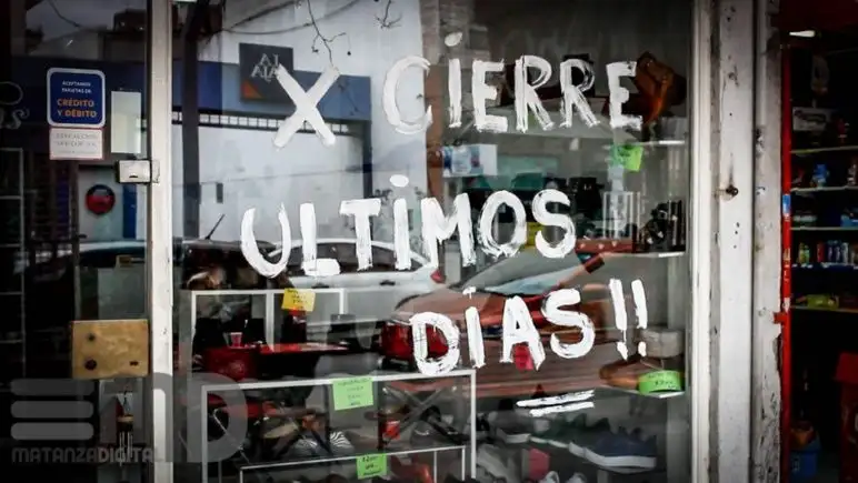Cerca de 350 locales cerraron en el centro de la ciudad