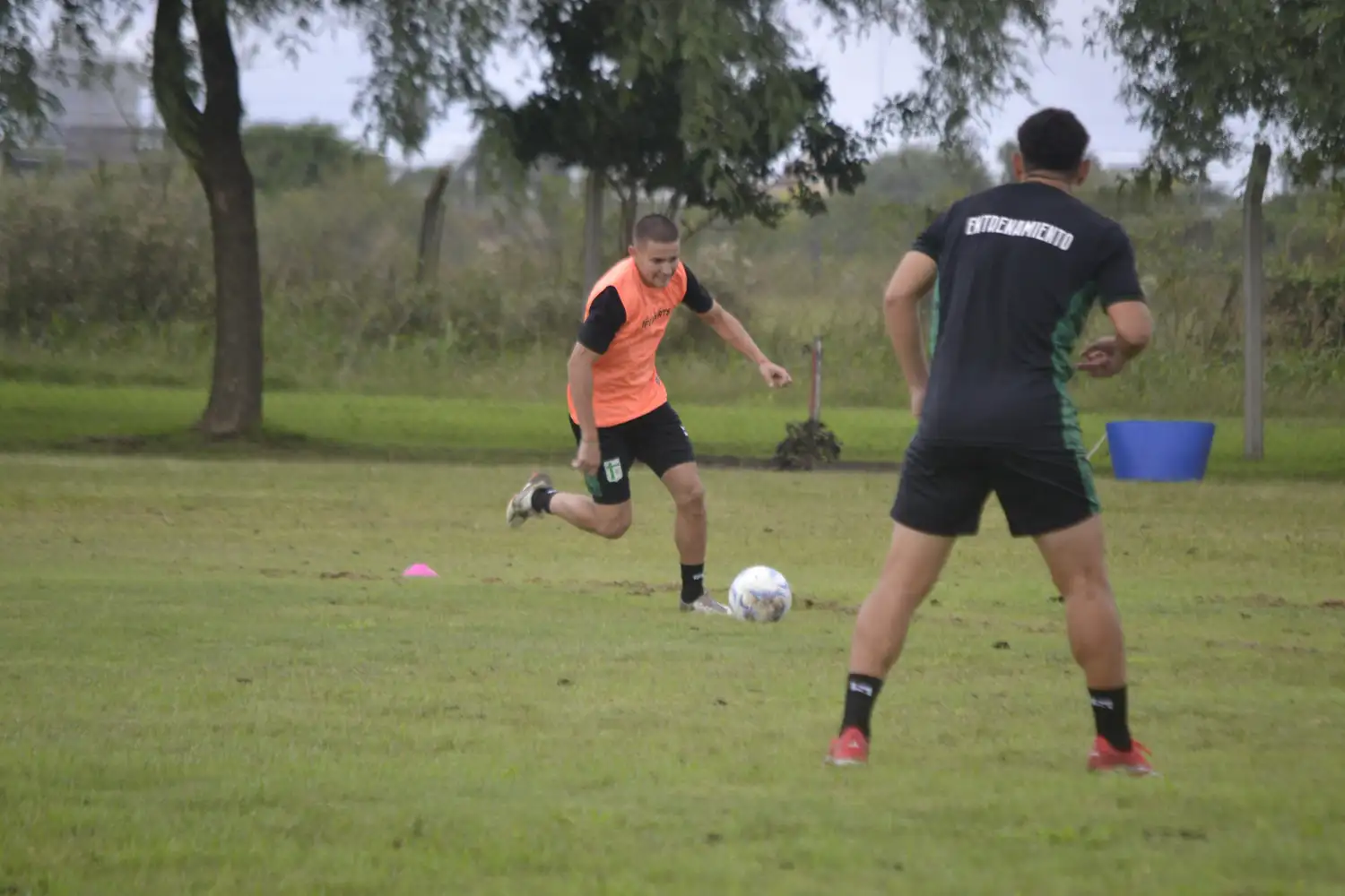 La "Verde" entrena pensando en el domingo.