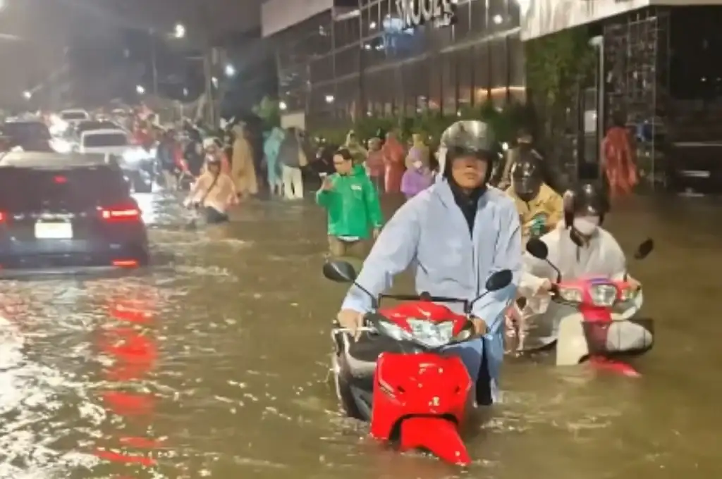 Inundaciones en Bangkok