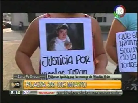Familiares de Nicolás Ifran pidieron justicia