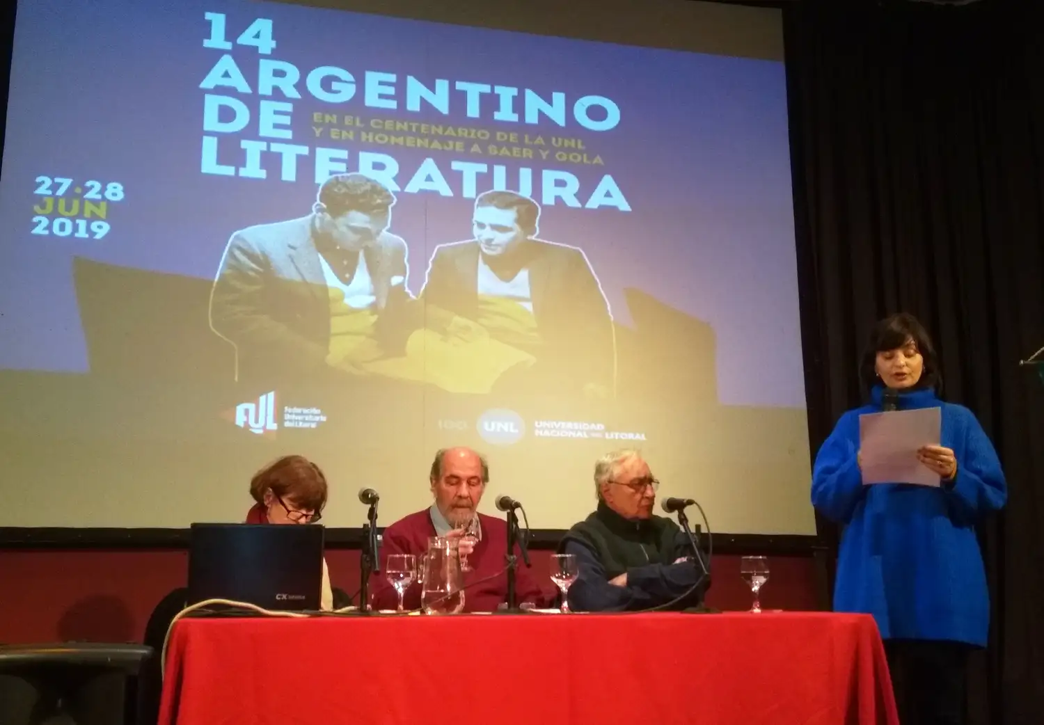 Encuentro con la Literatura en el Centenario de la UNL
