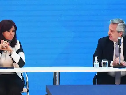 Alberto Fernández y Cristina Kirchner.