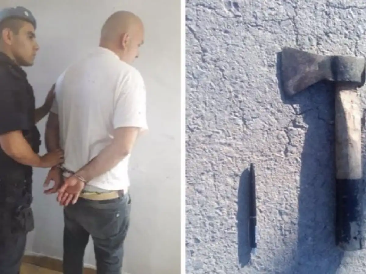 Detienen a un hombre por atacar con un hacha a su ex pareja