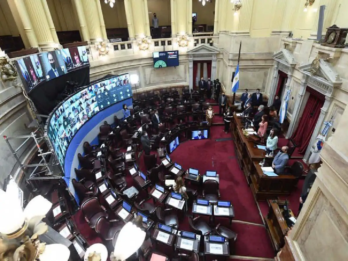 El Senado se adhirió a las restricciones por la pandemia y dispuso teletrabajo