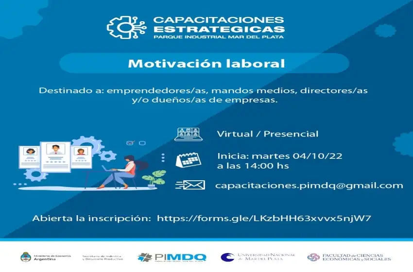 El Parque Industrial lanzó un curso gratuito para Pymes