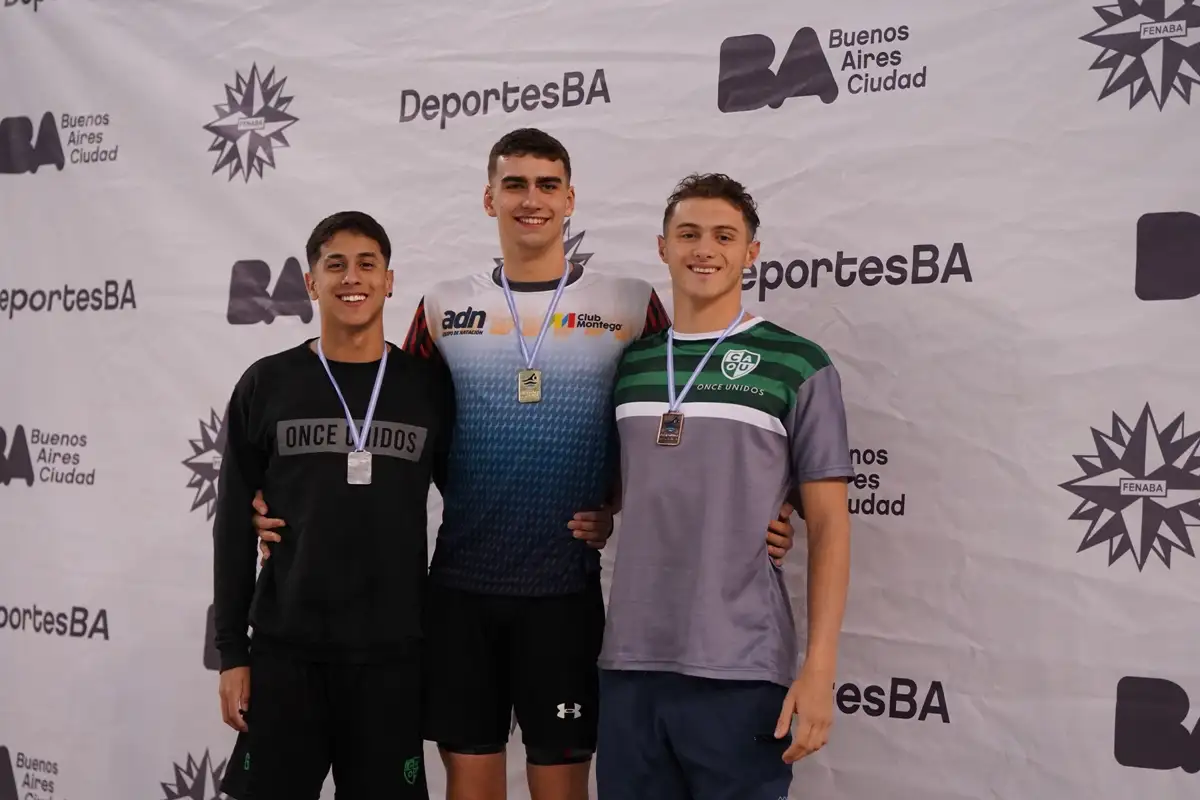 Federico Ludueña y Nahuel Martín - Podio Nacional Absoluto