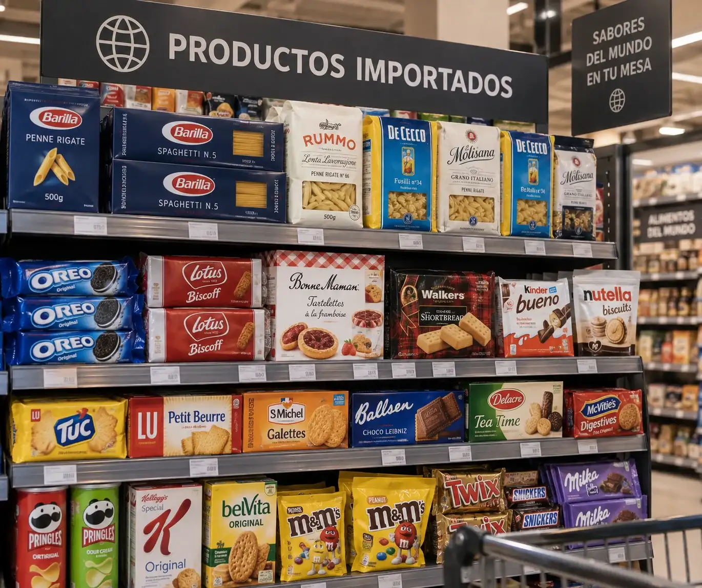 Cada vez hay más alimentos importados en las góndolas: qué hay detrás del fenómeno