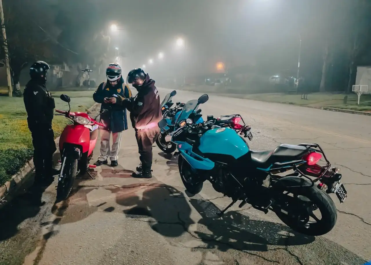 Fin de semana de controles: secuestraron 63 motos y detectaron una licencia falsa