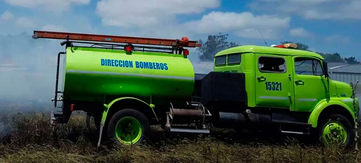Se incendió un terreno en 190 y 12 de octubre