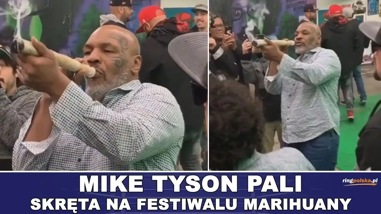 Polémico: Mike Tyson publicita su nuevo negocio de cannabis