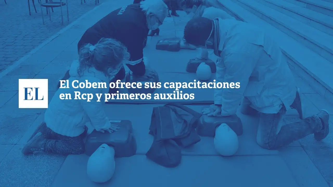 El Cobem ofrece sus capacitaciones en RCP y primeros auxilios
