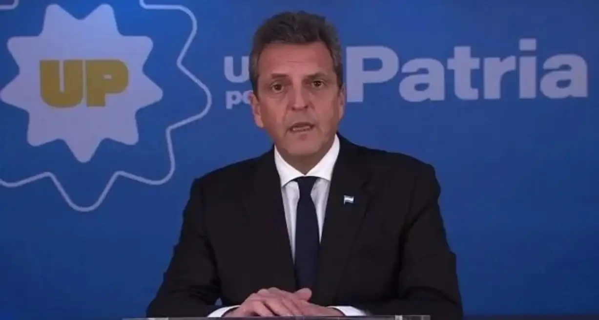 En un video que fue transmitido por su canal de YouTube, Massa destacó que "lo que se discute en el fondo son modelos de país".