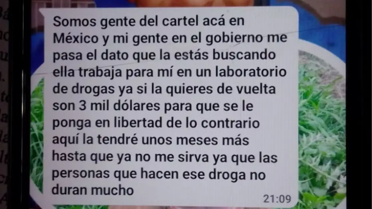 mujer desaparecida - 1