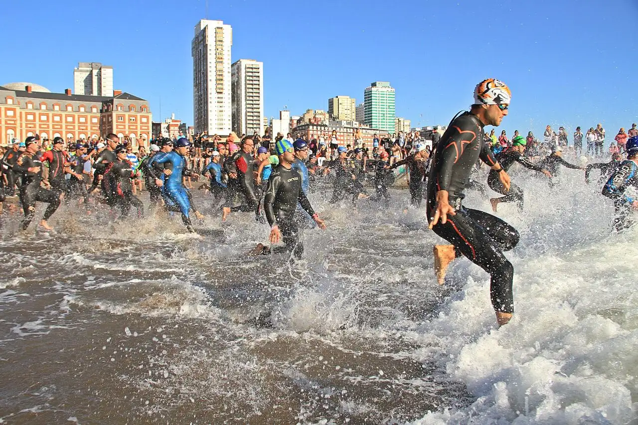 Será la 18° edición del Half Iss Triathlon de Mar del Plata (Foto: Prensa ISSports)