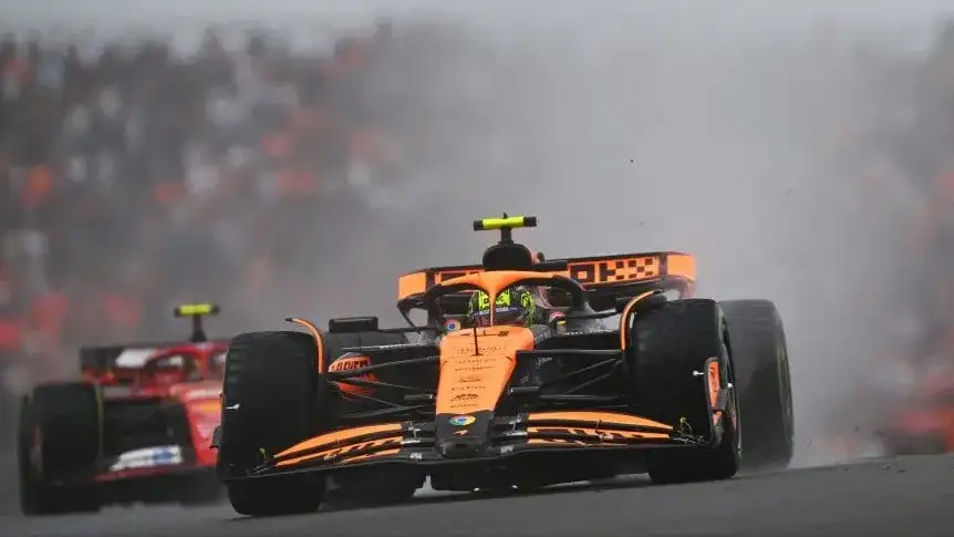 Lando Norris hizo la pole position en el GP de Países Bajos