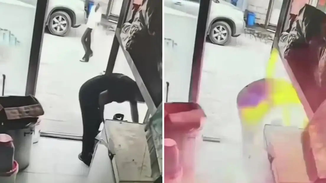 Una fuga de gas y un interruptor desataron una violenta explosión en una tienda.