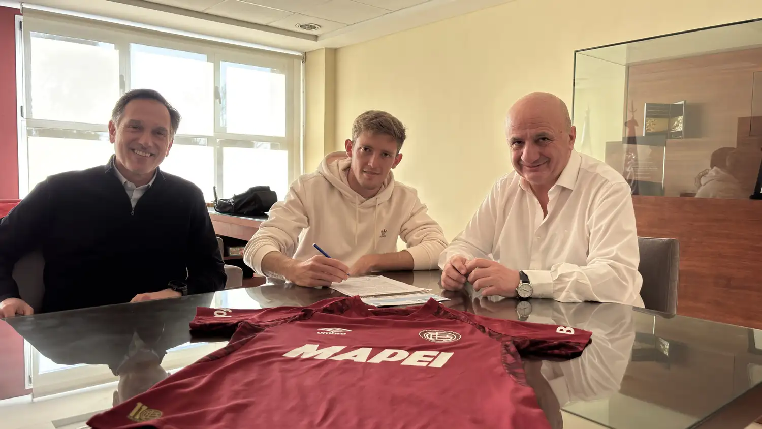 El venadense firmó contrato hasta 2028 con el Granate.