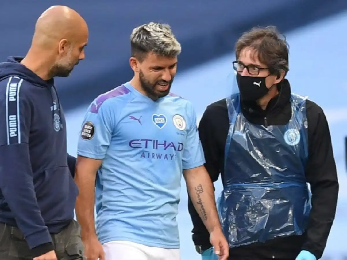 Agüero prendió las alarmas en el empate del Manchester City