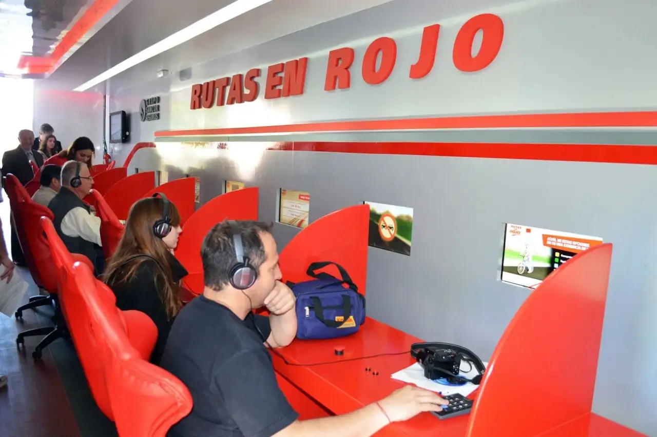 El programa “Rutas en Rojo” pasó por Rufino