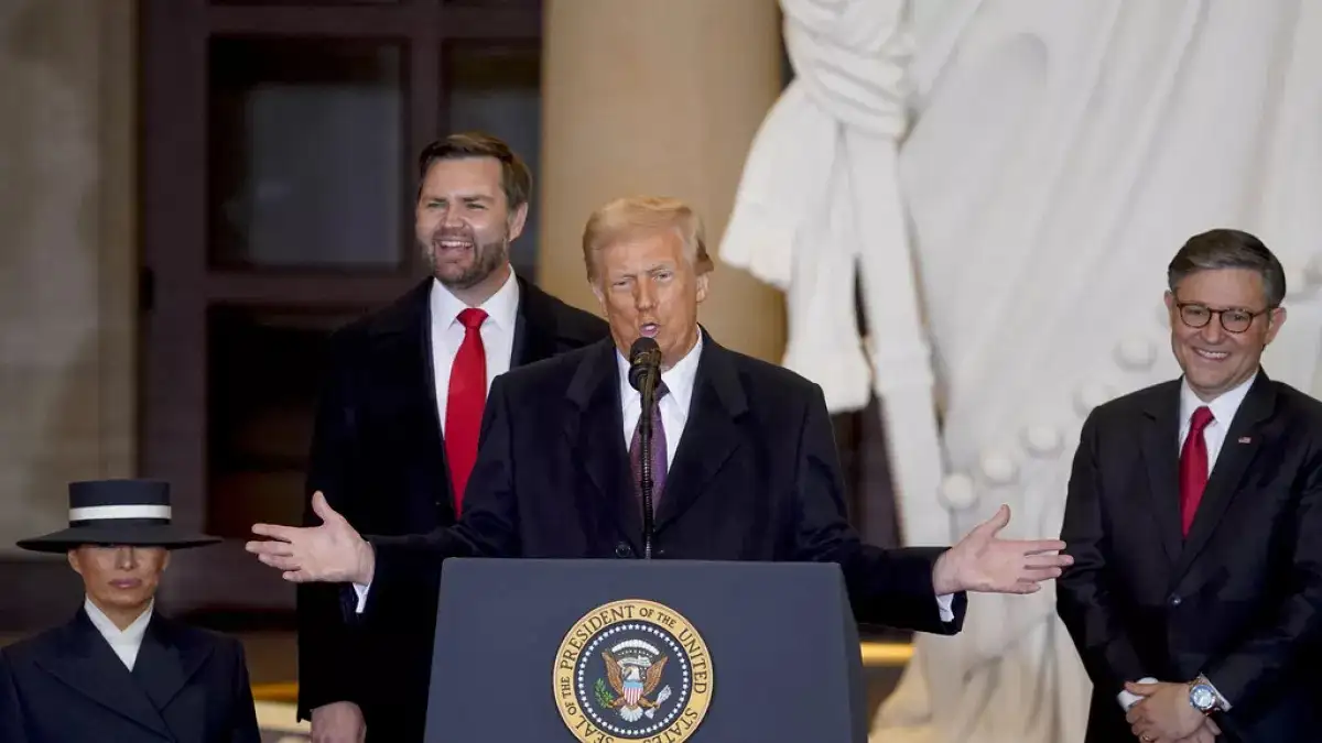 Donald Trump asumió la presidencia de Estados Unidos.