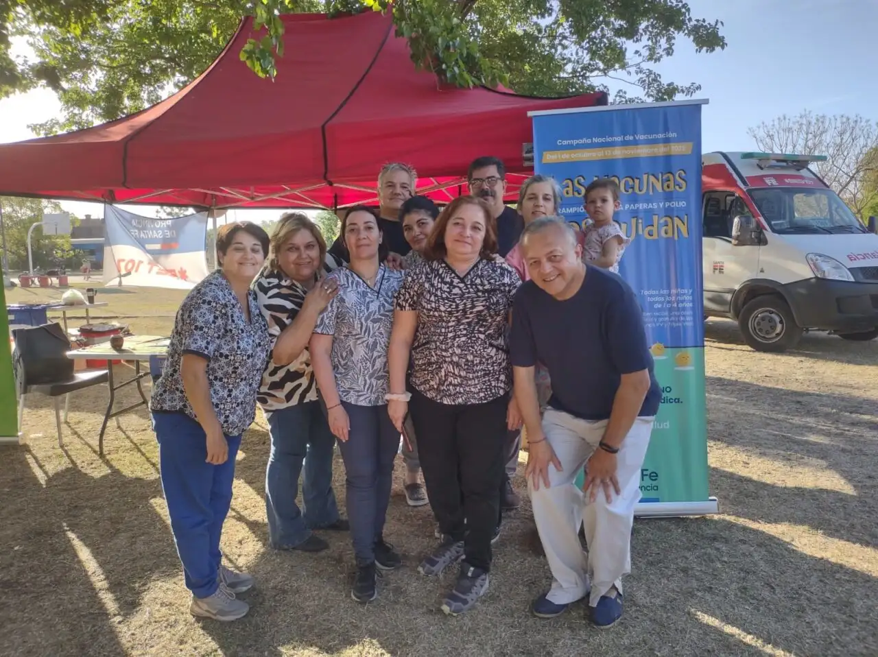 Comenzó la Campaña contra sarampión, paperas, rubéola y poliomielitis