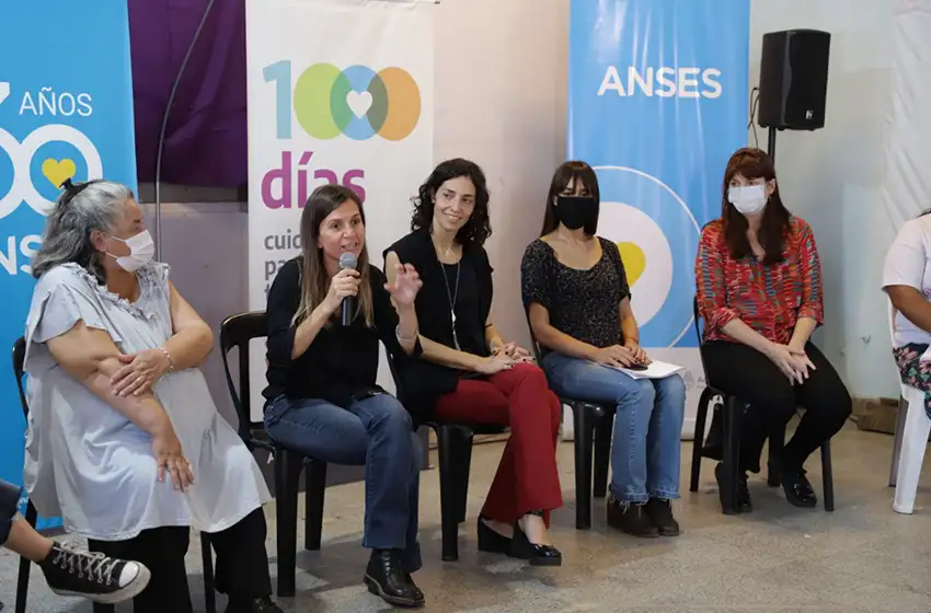 Raverta y un contacto con futuras mamás del barrio 21-24