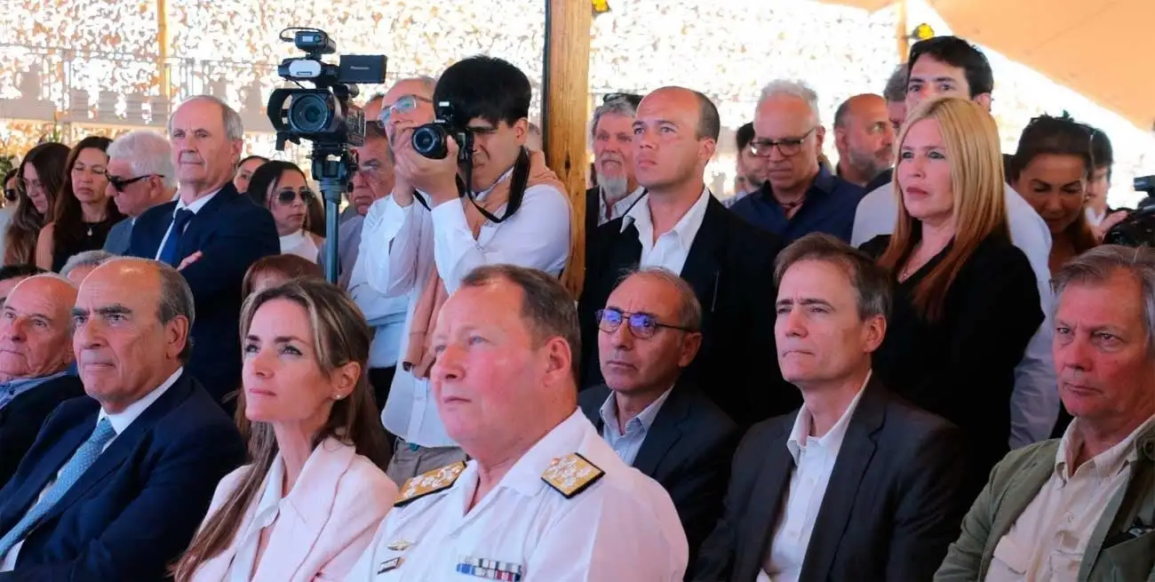 El funcionario nacional compartió el acto con la secretaria de Comercio Exterior de Santa Fe, Georgina Losada.