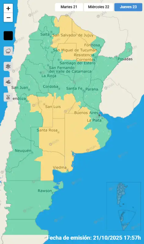 smn alertas
