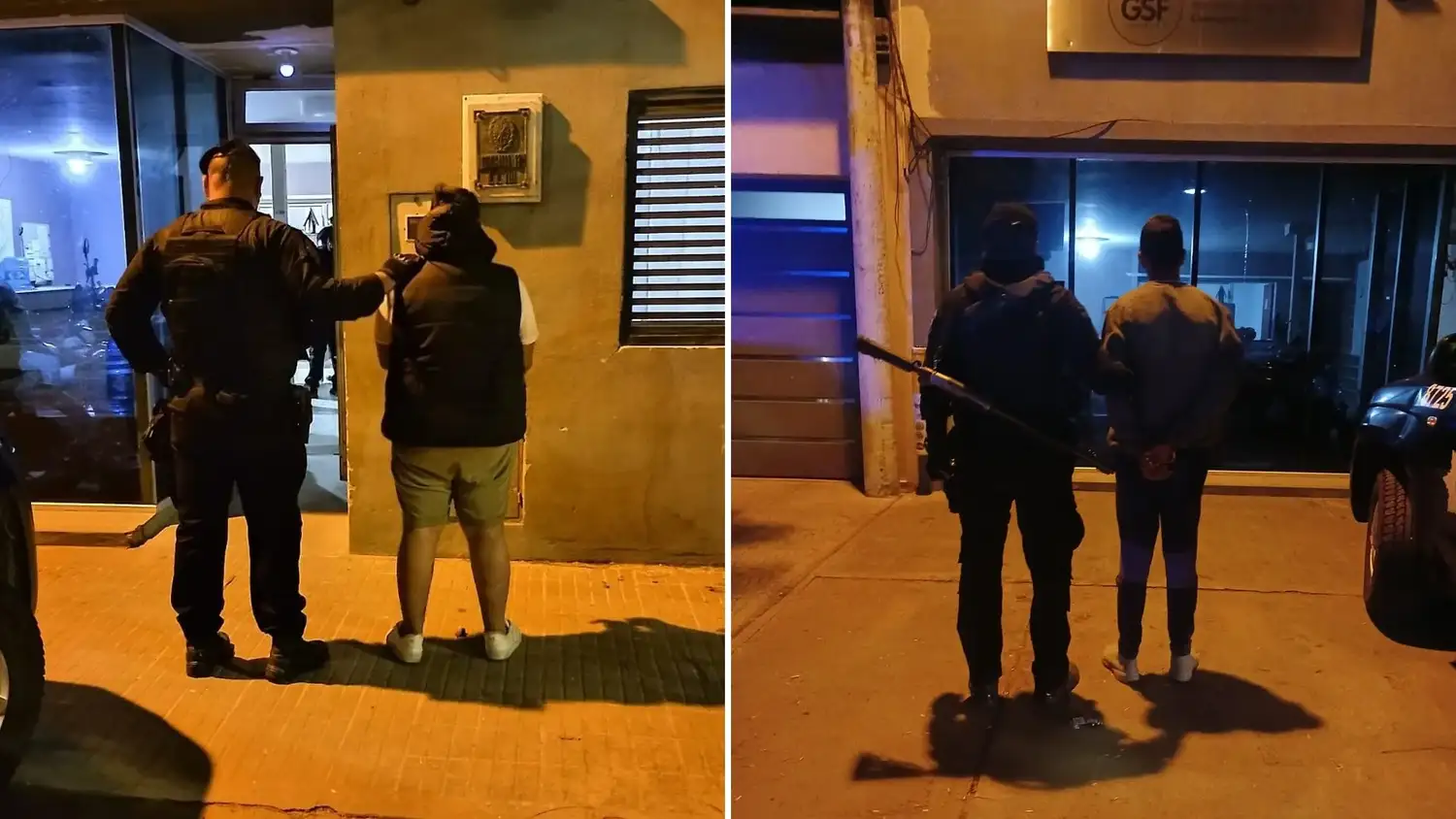 Los detenidos tienen 29 y 36 años.