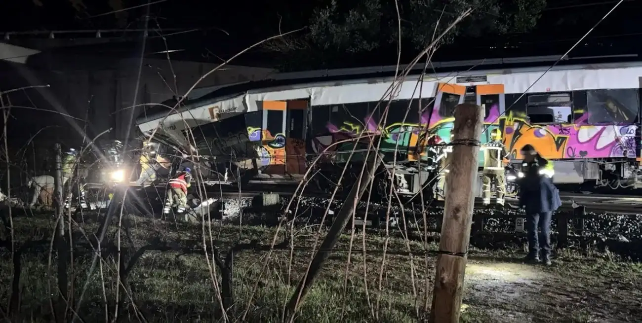 Las primeras imágenes del incidente.