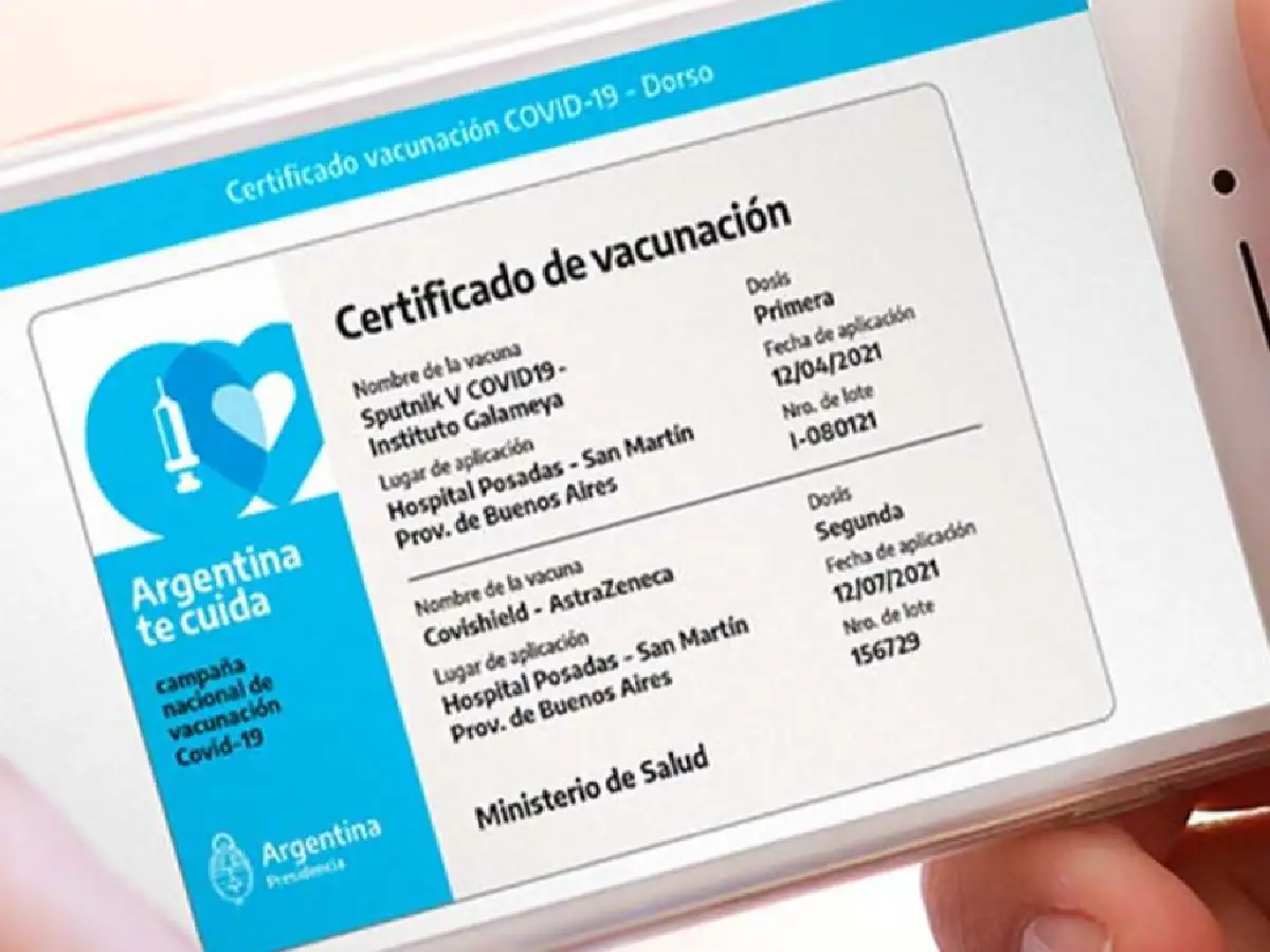 Pasaporte sanitario: desde este lunes estará disponible en Cidi 