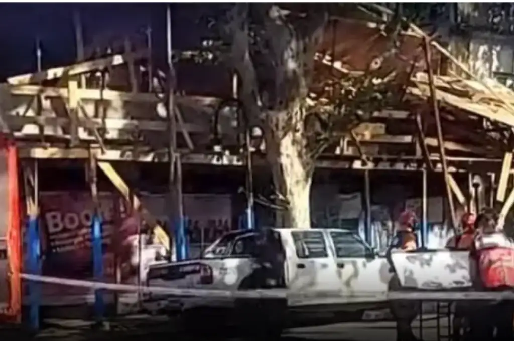 Vecinos alertaron al 911 sobre la caída de la construcción en Uriarte al 1700