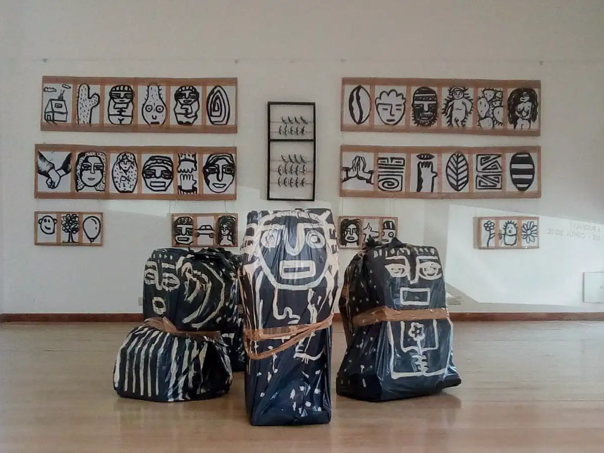 Purpulem, el artista que encuentra ternura en la basura 