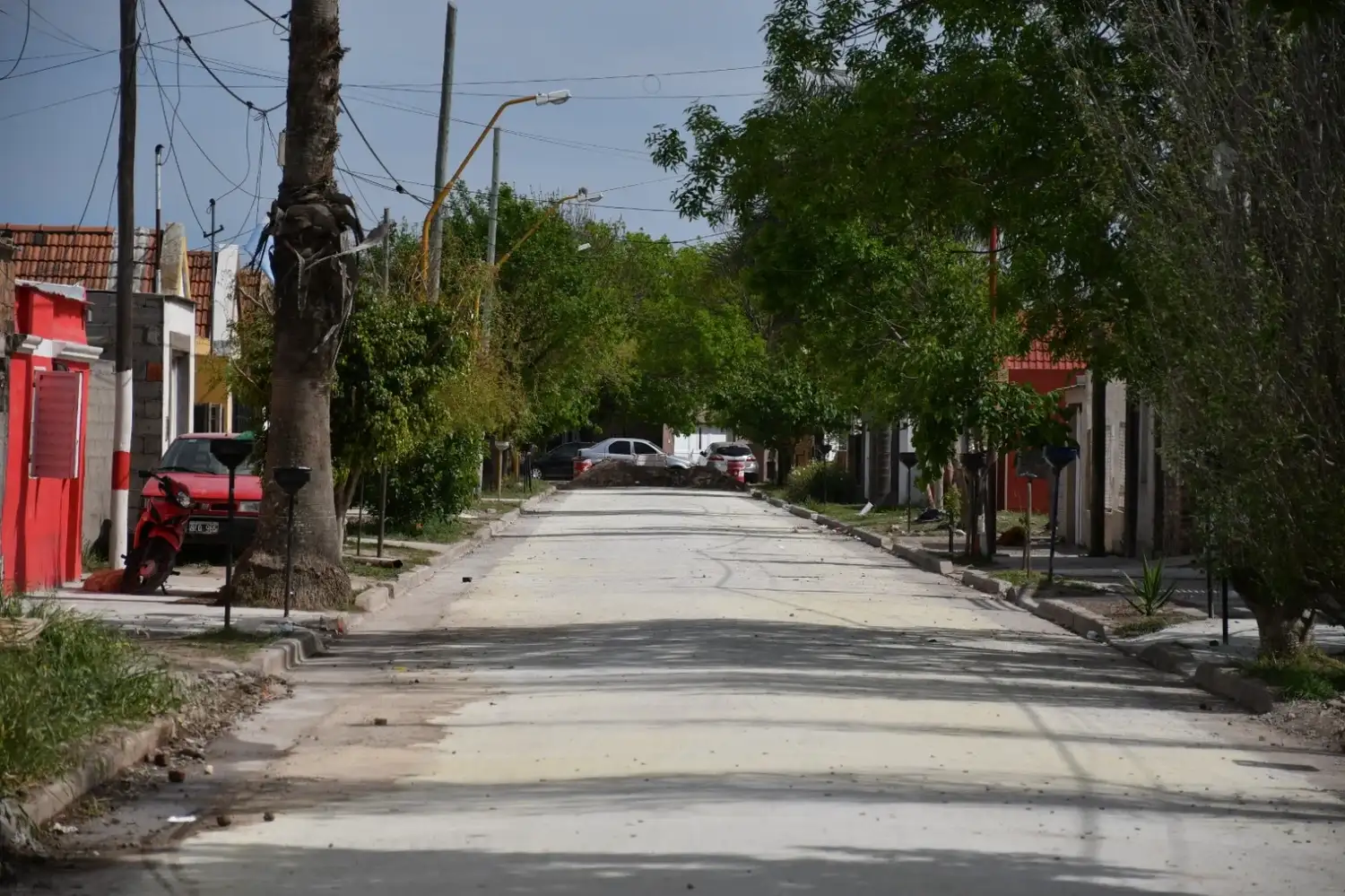 Barrio Parque, a un paso de completar su pavimentación